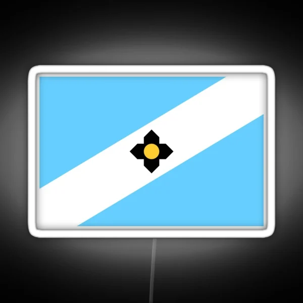 Flag Of Madison RGB Neon Sign
