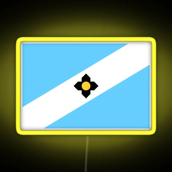 Flag Of Madison RGB Neon Sign