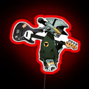 FLCL Guitar RGB Neon Sign