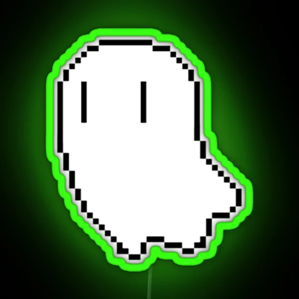 Flicker Ghost RGB Neon Sign