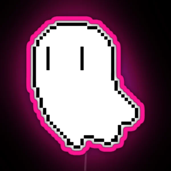 Flicker Ghost RGB Neon Sign