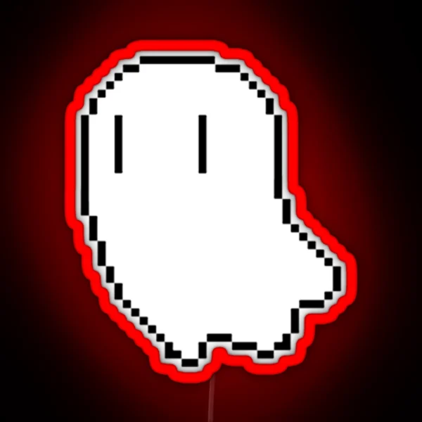 Flicker Ghost RGB Neon Sign