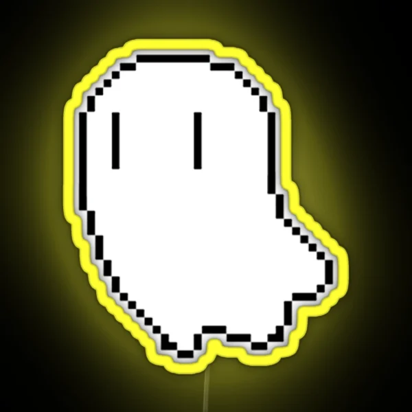 Flicker Ghost RGB Neon Sign