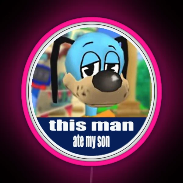Flippy From Toontown Ate My Son RGB Neon Sign