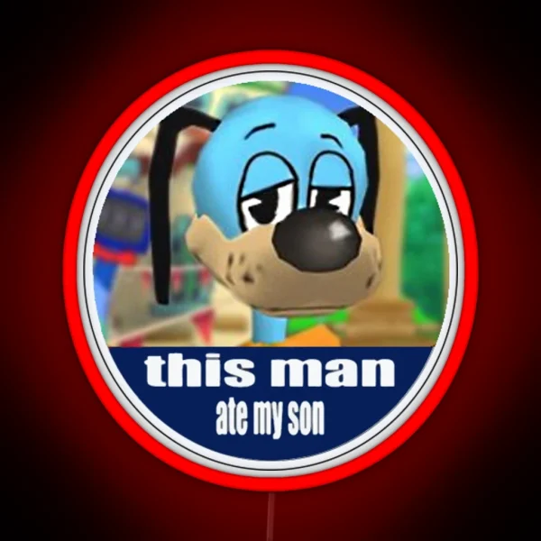 Flippy From Toontown Ate My Son RGB Neon Sign