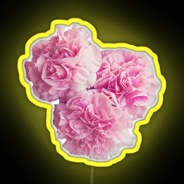 Floral Cluster RGB Neon Sign
