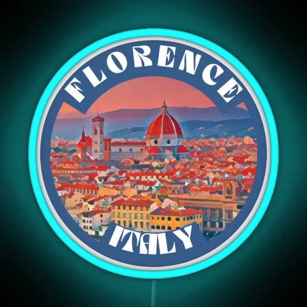 Florence Decal RGB Neon Sign