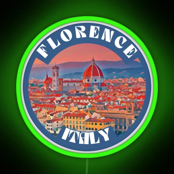 Florence Decal RGB Neon Sign