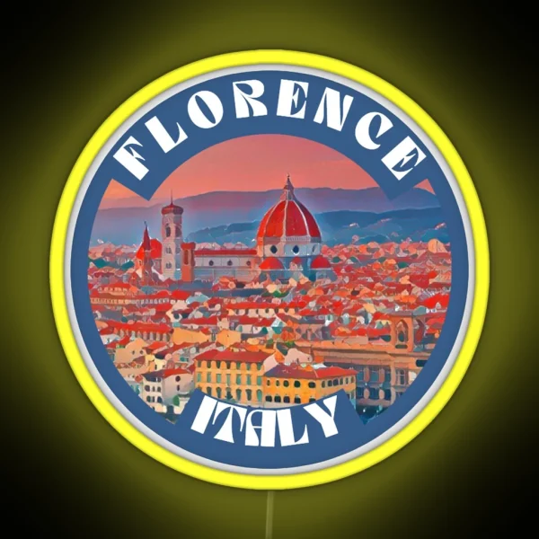 Florence Decal RGB Neon Sign