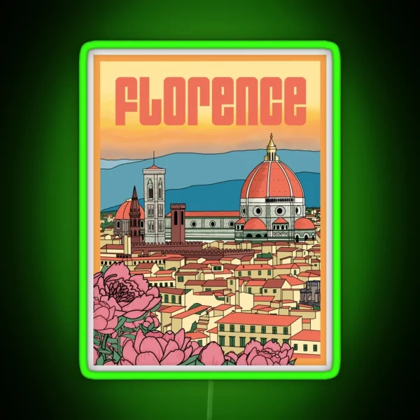 Florence Duomo RGB Neon Sign