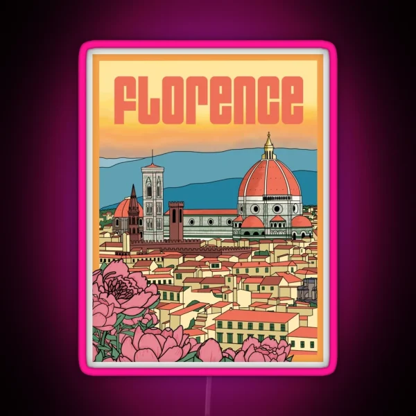 Florence Duomo RGB Neon Sign