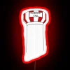 Retro vibes Florence You All bright RGB illuminated neon sign