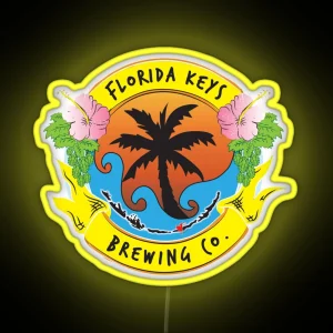 Florida Keys Brewing Company RGB Neon Sign