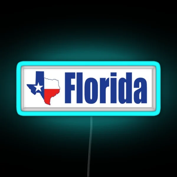 Florida RGB Neon Sign