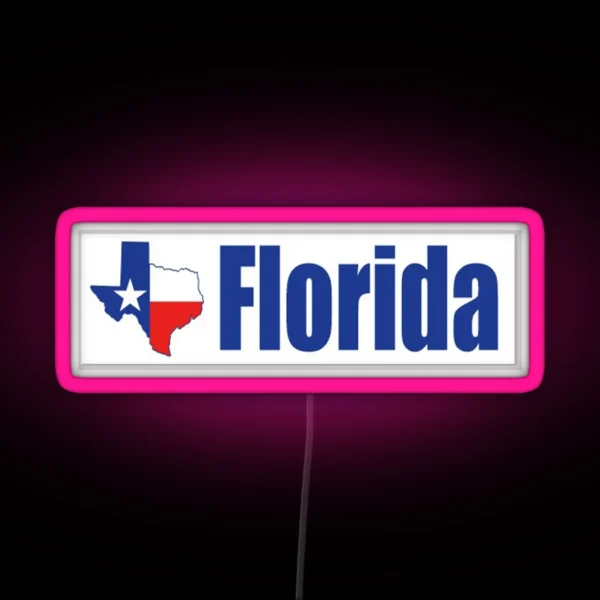 Florida RGB Neon Sign