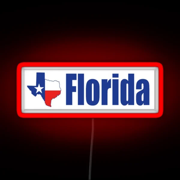 Florida RGB Neon Sign