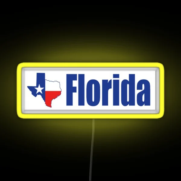 Florida RGB Neon Sign
