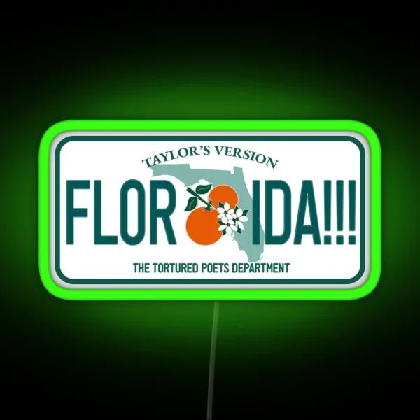 Florida Taylor Swift RGB Neon Sign