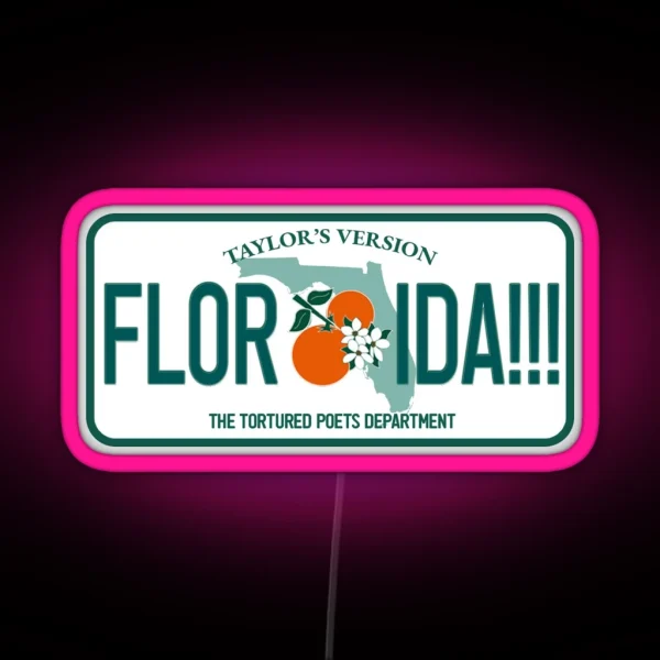 Florida Taylor Swift RGB Neon Sign