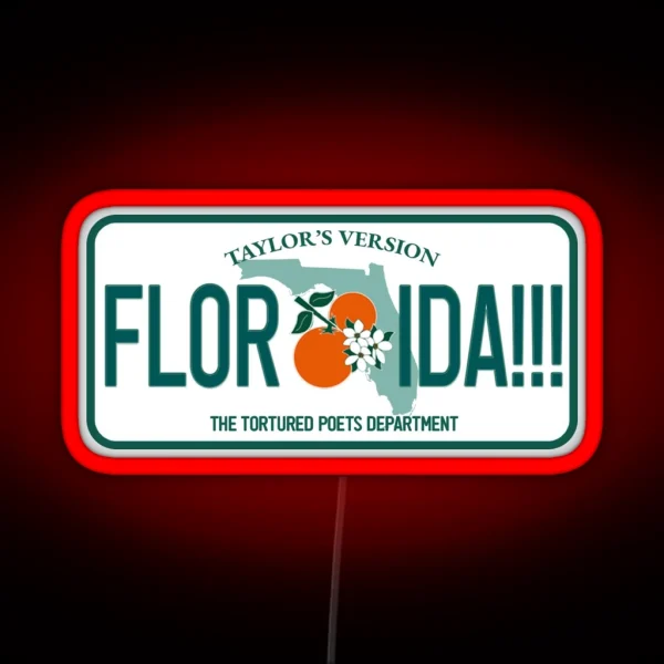 Florida Taylor Swift RGB Neon Sign