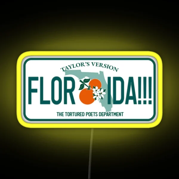 Florida Taylor Swift RGB Neon Sign