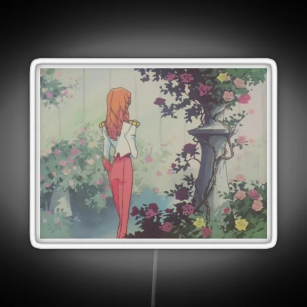 Flower Anime RGB Neon Sign