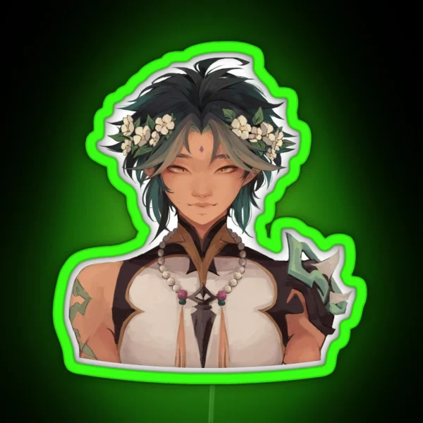 Flower Crown Xiao RGB Neon Sign