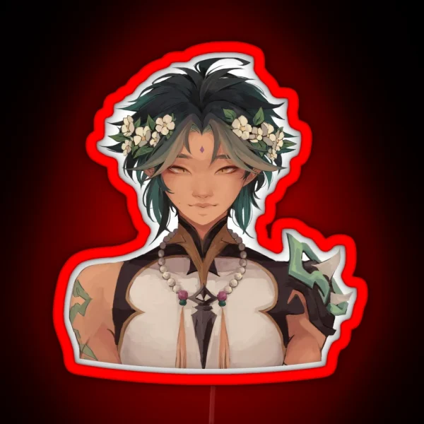 Flower Crown Xiao RGB Neon Sign