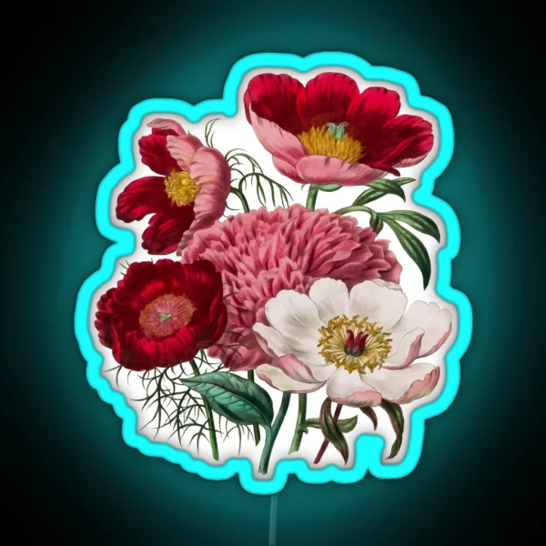 Flower Garden RGB Neon Sign