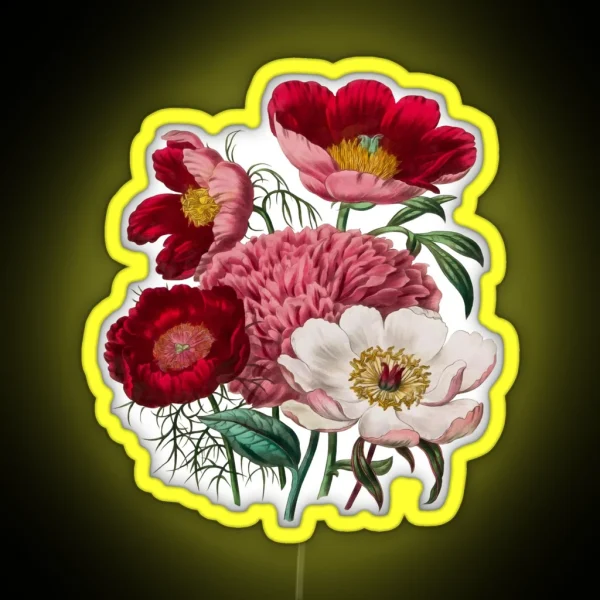 Flower Garden RGB Neon Sign