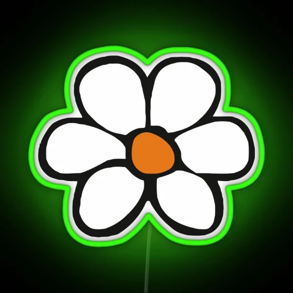 Flower RGB Neon Sign
