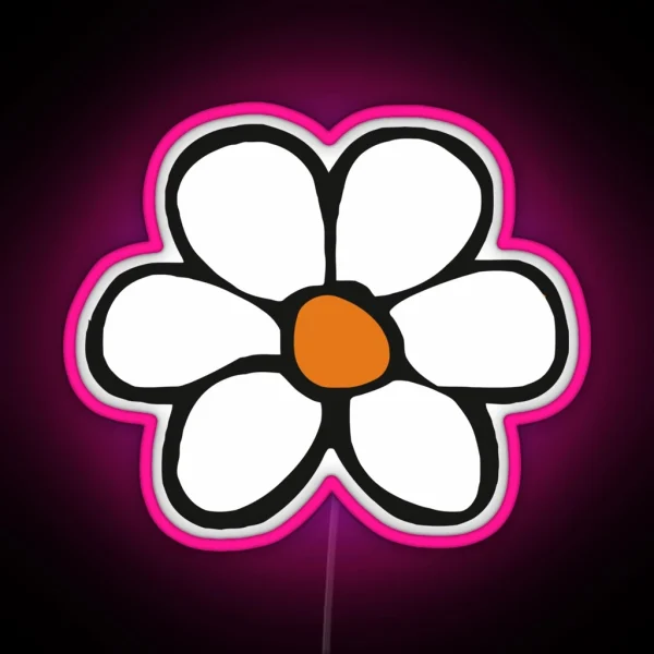 Flower RGB Neon Sign