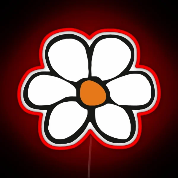 Flower RGB Neon Sign