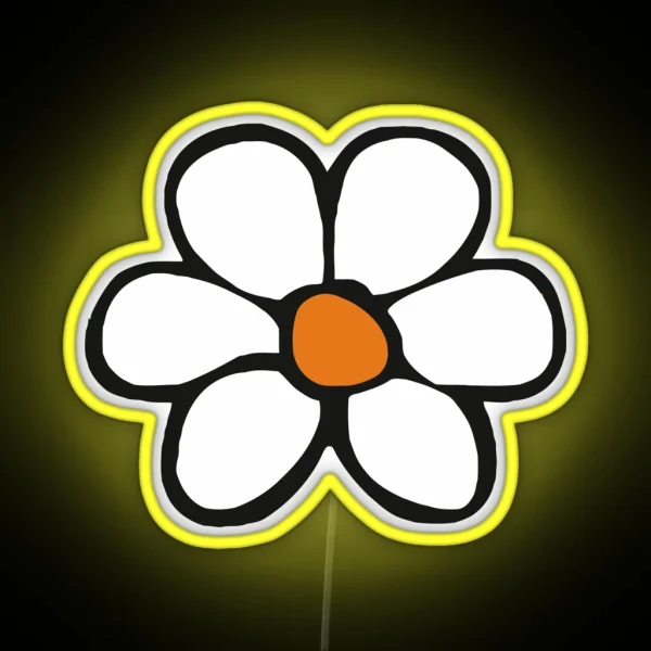 Flower RGB Neon Sign