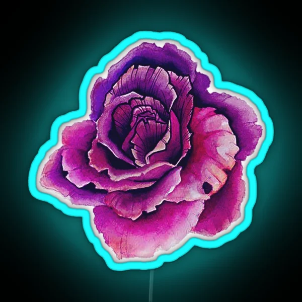 Flower RGB Neon Sign