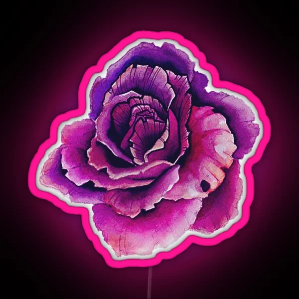 Flower RGB Neon Sign