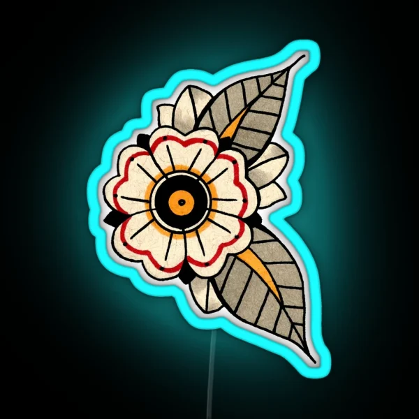 Flower RGB Neon Sign