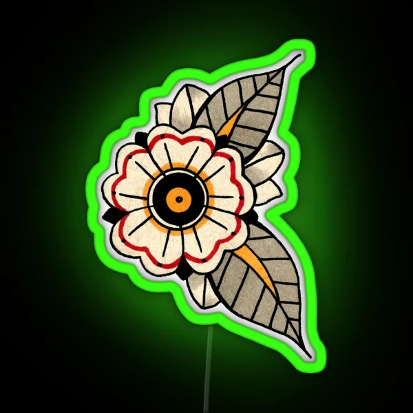 Flower RGB Neon Sign