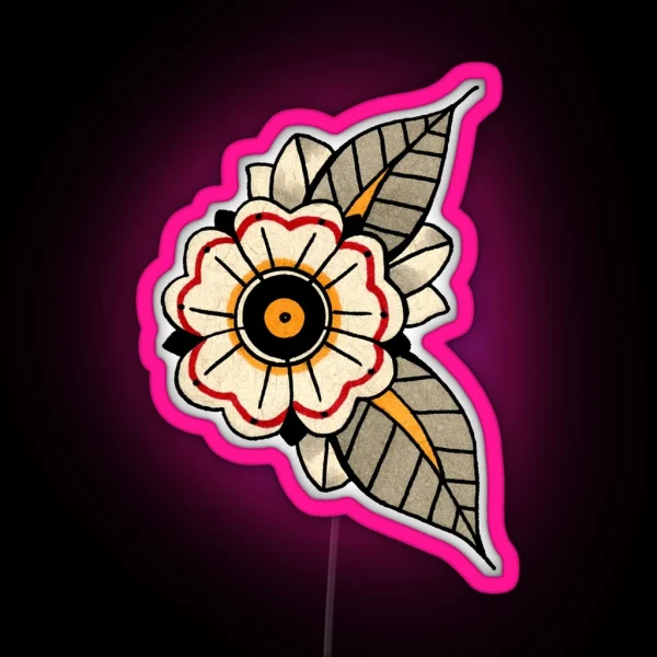 Flower RGB Neon Sign