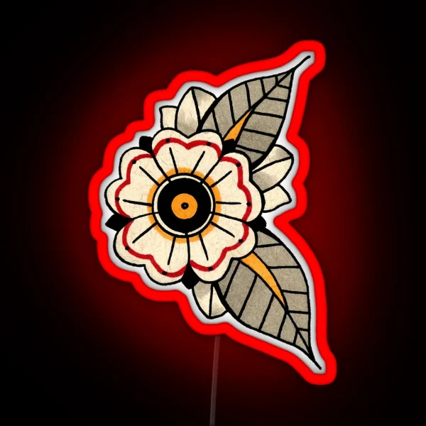 Flower RGB Neon Sign