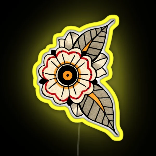 Flower RGB Neon Sign