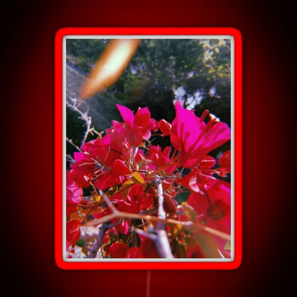 Flower Trail RGB Neon Sign