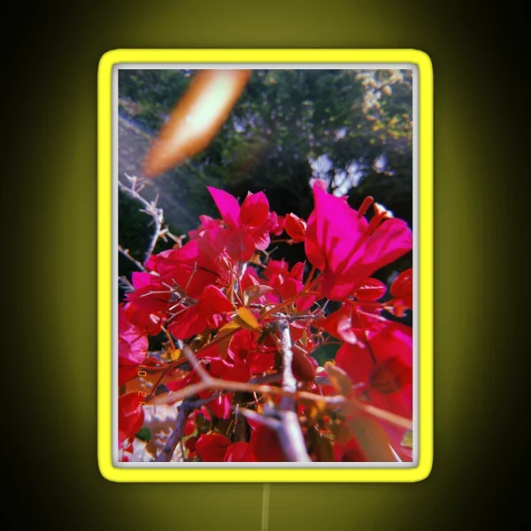 Flower Trail RGB Neon Sign