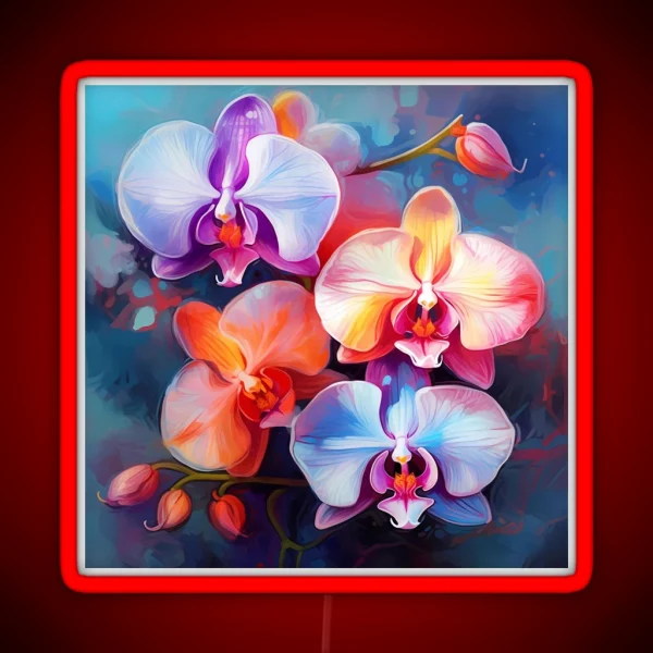 Flowers Bouquet 45 RGB Neon Sign