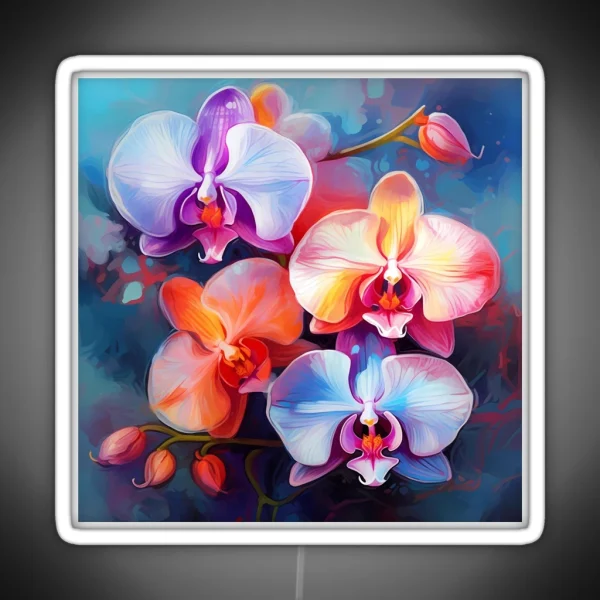Flowers Bouquet 45 RGB Neon Sign