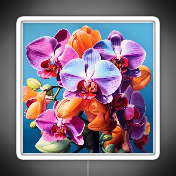 Flowers Bouquet 46 RGB Neon Sign