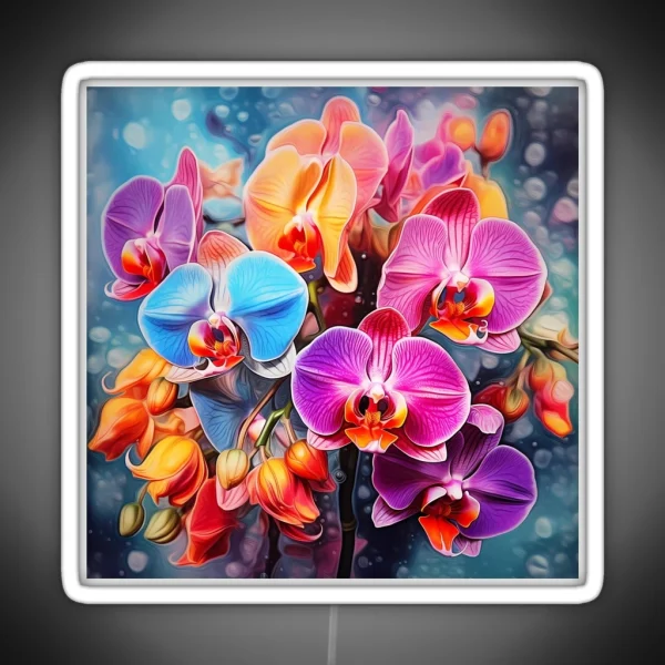 Flowers Bouquet 47 RGB Neon Sign