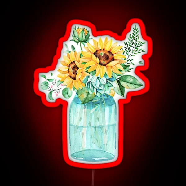 Flowers RGB Neon Sign