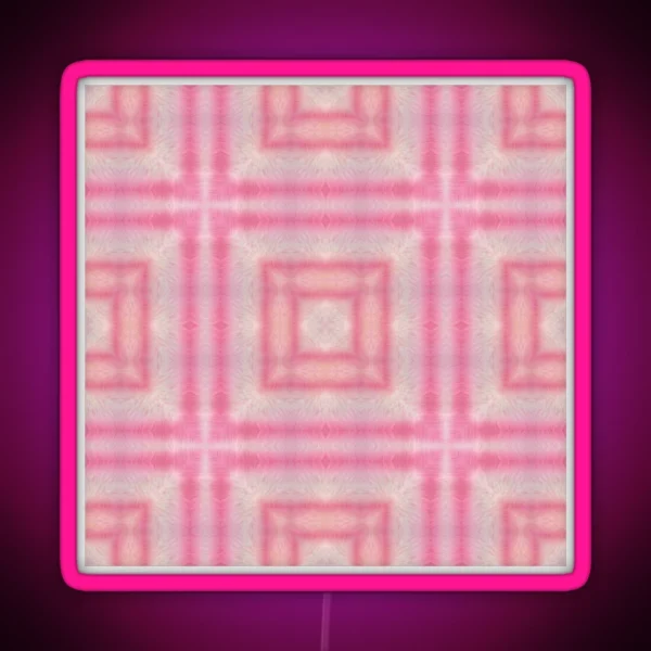 Fluffy Pink Barbiecore RGB Neon Sign