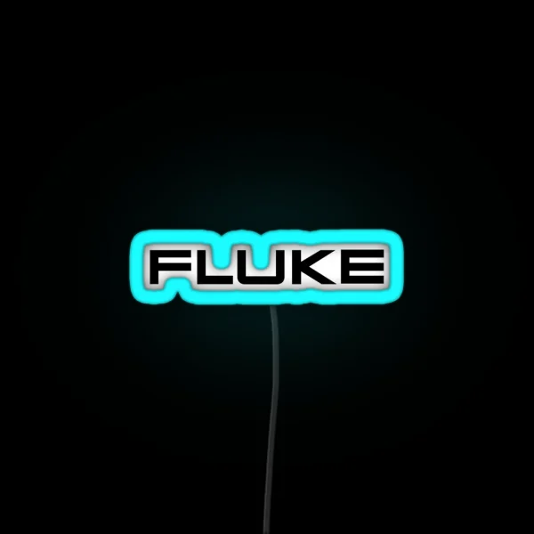Fluke Tools Logo 2 RGB Neon Sign